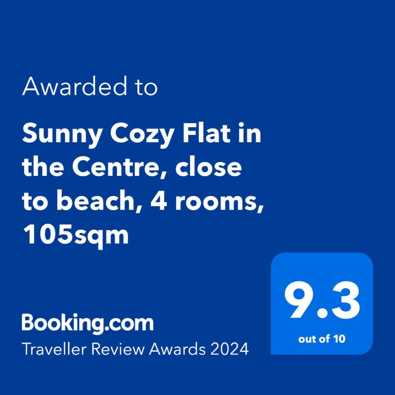 Sunny Cozy Flat In The Centre, Close To Beach, 4 Rooms, 105Sqm Varna Eksteriør billede